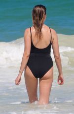 MARYNA LINCHUK in Swimsuit on the Beach in Mexico 03/25/2018