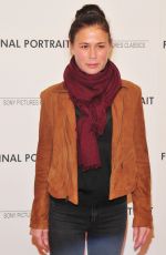 MAURA TIERNEY at Final Portrait Screening at Guggenheim Museim in New York 03/22/2018