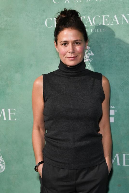 MAURA TIERNEY at Women in Film Pre-oscar Cocktail Party in Los Angeles 03/02/2018