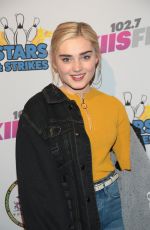 MEG DONNELLY at 2018 Stars & Strikes Celebrity Bowling in Studio City 03/22/2018