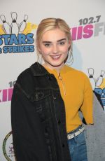 MEG DONNELLY at 2018 Stars & Strikes Celebrity Bowling in Studio City 03/22/2018