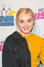 MEG DONNELLY at 2018 Stars & Strikes Celebrity Bowling in Studio City 03/22/2018
