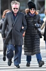 MEG RYAN Out in New York 03/19/2018