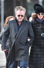 MEG RYAN Out in New York 03/19/2018