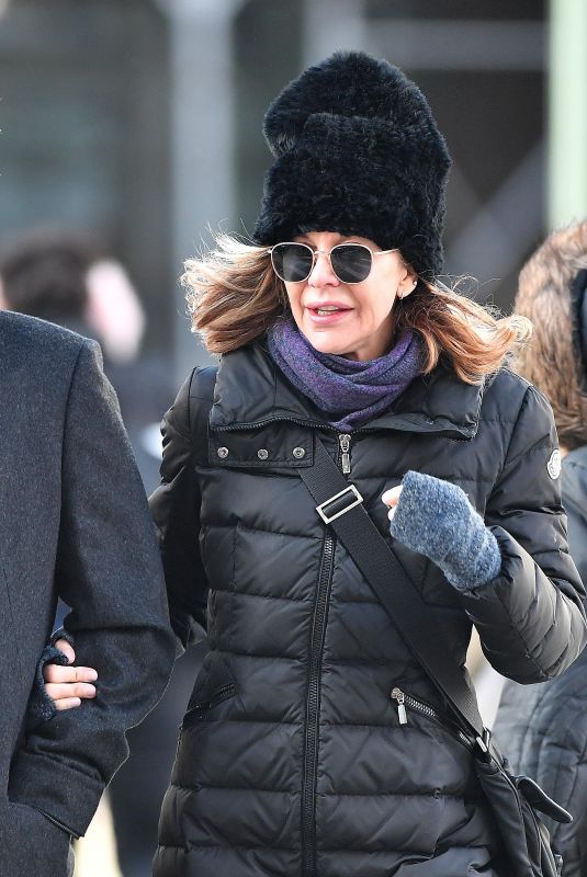MEG RYAN Out in New York 03/19/2018