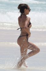 MEGAN MCKENNA in Bikini at a Beach in Barbados 03/23/2018