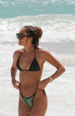 MEGAN MCKENNA in Bikini at a Beach in Barbados 03/23/2018