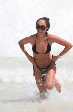 MEGAN MCKENNA in Bikini at a Beach in Barbados 03/23/2018
