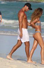 MEGAN MCKENNA in Bikini on the Beach in Barbados 03/22/2018