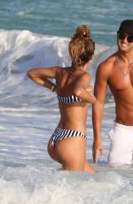 MEGAN MCKENNA in Bikini on the Beach in Barbados 03/22/2018