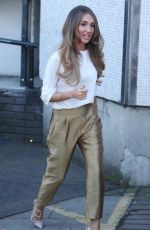 MEGAN MCKENNA Leaves ITV Studios in London 03/26/2018