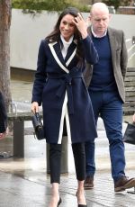 MEGHAN MARKLE at Her First Royal Visit to Birmingham 03/08/2018