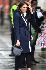 MEGHAN MARKLE at Her First Royal Visit to Birmingham 03/08/2018