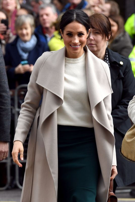 MEGHAN MARKLE at The Crown Liquor Saloon in Belfast 03/23/2018
