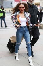 MELANIE BROWN Arrives at America