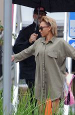 MELANIE BROWN Arrives at America