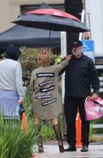 MELANIE BROWN Arrives at America