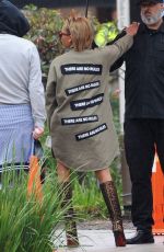 MELANIE BROWN Arrives at America