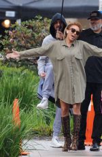 MELANIE BROWN Arrives at America