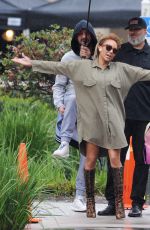 MELANIE BROWN Arrives at America