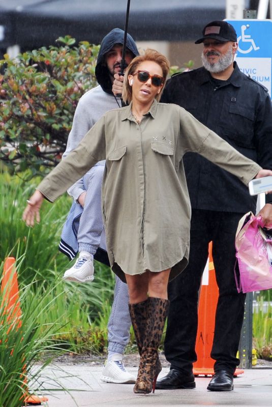 MELANIE BROWN Arrives at America
