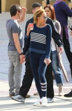 MELANIE BROWN Arrives at America