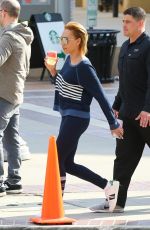 MELANIE BROWN Arrives at America