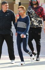 MELANIE BROWN Arrives at America