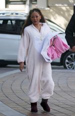 MELANIE BROWN Arrives on the Set of America
