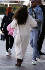 MELANIE BROWN Arrives on the Set of America