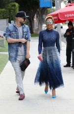 MELANIE BROWN Out in West Hollywood 02/28/2018