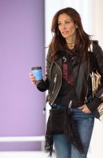 MELANIE SYKES at Heathrow Airport in London 03/28/2018