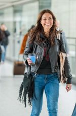 MELANIE SYKES at Heathrow Airport in London 03/28/2018