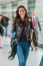 MELANIE SYKES at Heathrow Airport in London 03/28/2018