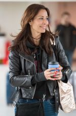 MELANIE SYKES at Heathrow Airport in London 03/28/2018