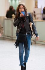 MELANIE SYKES at Heathrow Airport in London 03/28/2018