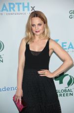MENA SUVARI at Global Green Pre-Oscars Party in Los Angeles 02/28/2018