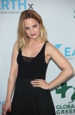 MENA SUVARI at Global Green Pre-Oscars Party in Los Angeles 02/28/2018