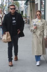 MENA SUVARI Out for Lunch in Beverly Hills 03/16/2018