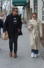 MENA SUVARI Out for Lunch in Beverly Hills 03/16/2018