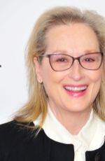 MERYL STREEP at Final Portrait Screening at Guggenheim Museim in New York 03/22/2018
