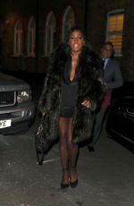 MICA PARIS Leaves Ivy Restaurant in London 03/20/2018
