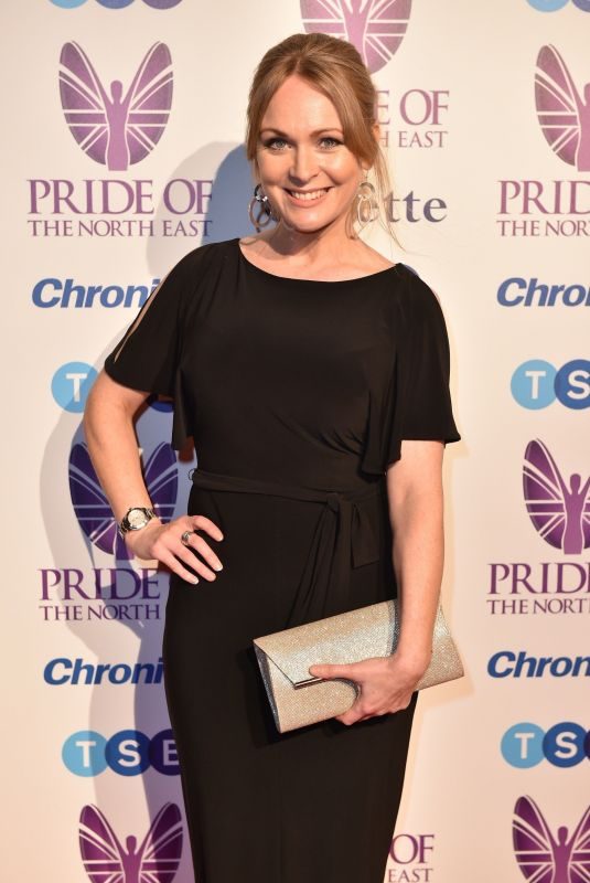 MICHELLE HARDWICK at Pride of the North East Awards in Newcastle 03/27/2018