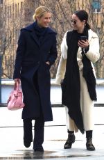 MICHELLE HUNZIKER and AURORA RAMAZZOTTI Out Shopping in Milan 03/19/2018
