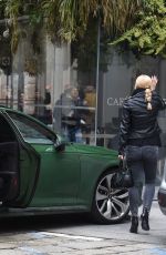 MICHELLE HUNZIKER Out and About in Milan 03/04/2018