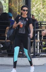 MICHELLE KEEGAN Out for Breakfast in Los Angeles 03/08/2018
