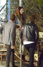 MICHELLE MONAGHAN and Peter White Out for Dinner in Los Angeles 03/20/2018