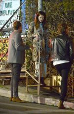 MICHELLE MONAGHAN and Peter White Out for Dinner in Los Angeles 03/20/2018