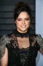 MICHELLE RODRIGUEZ at 2018 Vanity Fair Oscar Party in Beverly Hills 03/04/2018