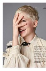 MICHELLE WILLIAMS in Elle Magazine, France January 2018